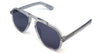 CUT SIXTY-ONE Light Grey Crystal / Black